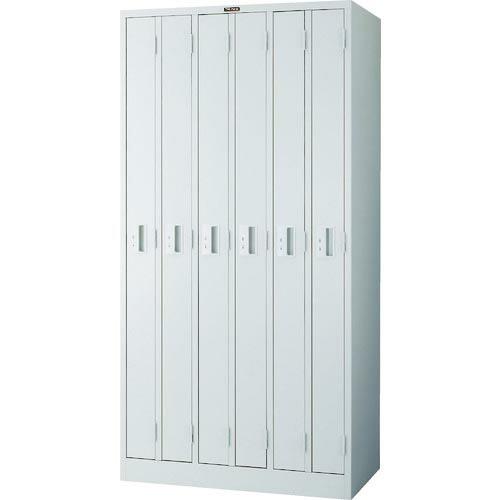 【SALE価格】TRUSCO スリムロッカー 6人用 900X515XH1790 W色 ( WL-6...