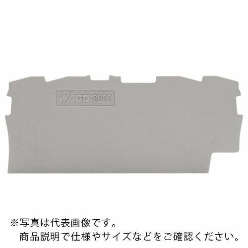 【SALE価格】WAGO 端子台エンドプレート2001・2002・2201・2202シリーズ共用4線...