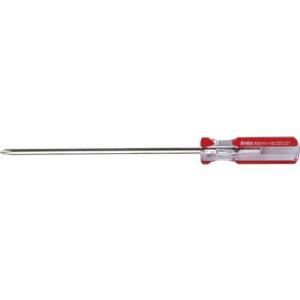 【SALE価格】アネックス 樹脂柄ドライバー フォーラインドライバー(精密タイプ) 刃先+0×軸長100mm 全長150mm ( 8200-0-100 ) (株)兼古製作所｜orangetool