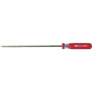 【SALE価格】アネックス 樹脂柄ドライバー フォーラインドライバー(細軸タイプ) 刃先+0×軸長150mm 全長223mm ( 8300-0-150 ) (株)兼古製作所｜orangetool