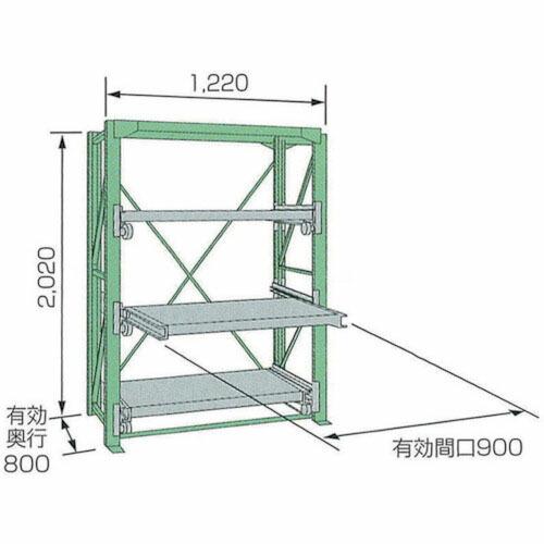 【SALE価格】KDS スライドラック ( SSR10-2009-3HT ) ムラテックKDS(株)