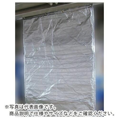 菊地 両面アルミガラスクロス耐炎フェルト縫製品90×90 ( DAGH090090 ) 菊地シート工...