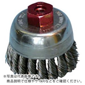 【SALE価格】BURRTEC BeeRex電動ノット型カップブラシSUS0.35 BEX-KCSUS ( 1303900 ) (株)バーテック｜orangetool