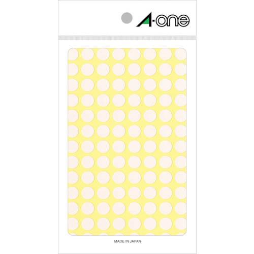【SALE価格】3M エーワン[[TM上]] カラーラベル 丸型 9mmΦ 白 (14枚入) ( 0...
