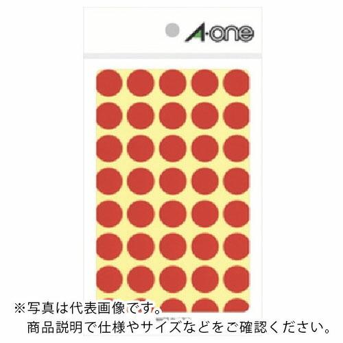 【SALE価格】3M エーワン[[TM上]] カラーラベル 丸型 15mmΦ 赤 (14枚入) ( ...