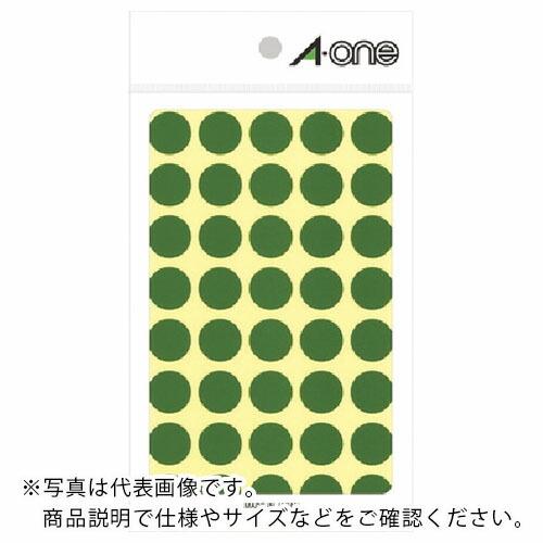 【SALE価格】3M エーワン[[TM上]] カラーラベル 丸型 15mmΦ 緑 (14枚入) ( ...