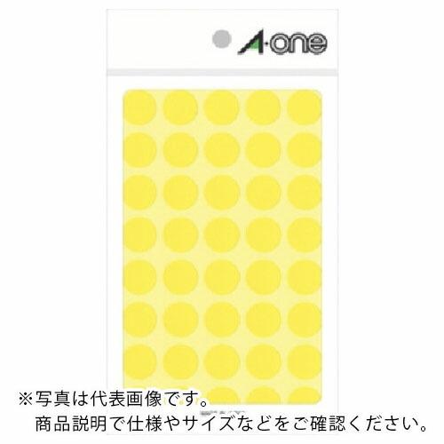 【SALE価格】3M エーワン[[TM上]] カラーラベル 丸型 15mmΦ 黄 (14枚入) ( ...