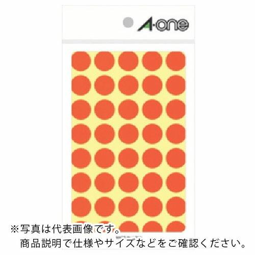 【SALE価格】3M エーワン[[TM上]] カラーラベル 丸型 15mmΦ 橙 (14枚入) ( ...