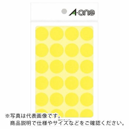 【SALE価格】3M エーワン[[TM上]] カラーラベル 丸型 20mmΦ 黄 (14枚入) ( ...