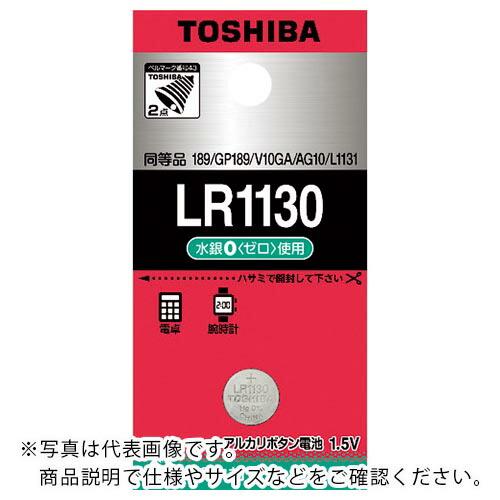 東芝 アルカリボタン電池 ( LR1130EC ) (株)東芝