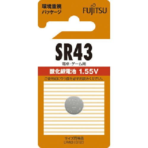 FDK 酸化銀電池 SR43 (1個入) ( SR43C(B)N ) FDK(株)