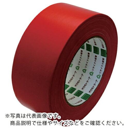 okamoto 布テープ NO111カラー 赤 50ミリ シュリンク包装 ( 111R50S ) (...