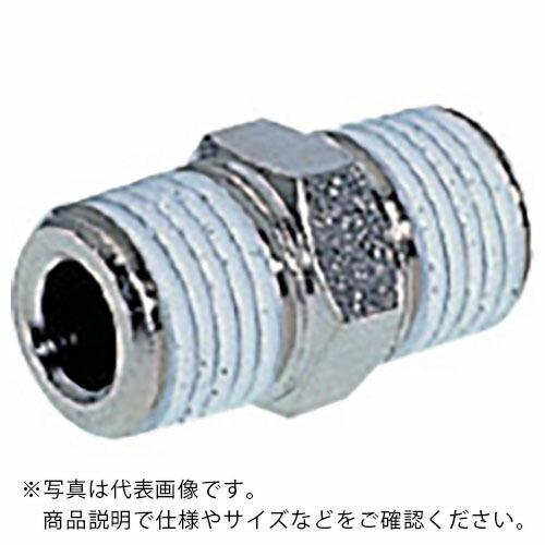 【SALE価格】チヨダ ニップルメッキ付 R1/4・R1/4 ( N-2M-2M-N ) 千代田通商...