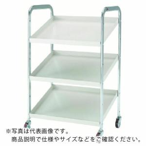 OS 傾斜棚ワゴン(ボックス無) ( KT-W ) 大阪製罐(株) (メーカー取寄)｜orangetool