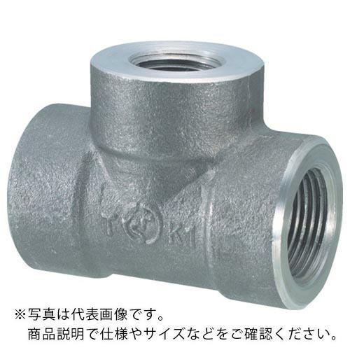 フジトク　径違いチーズ　異形　ティー　５０Ａ×３２Ａ　炭素鋼　ねじ込み ( T-PT-50AX32A...