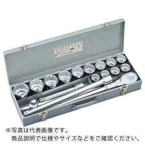 【SALE価格】TONE ソケットレンチセット吋目 17pcs ( 200 )｜orangetool