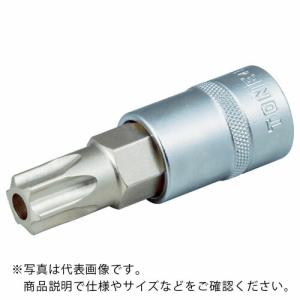【SALE価格】TONE ヘックスローブソケット トルクスソケット(いじり防止タイプ) T45 先端寸法7.77mm ( 4TX-T45H ) TONE(株)｜orangetool