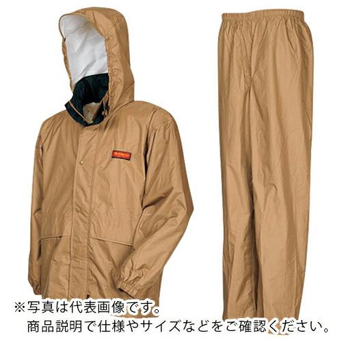カジメイク エントラントレインスーツ カーキ M ( 7200-14-M ) (株)カジメイク