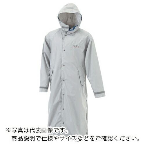 カジメイク エントラントレインコート シルバー L ( 7260-71-L ) (株)カジメイク