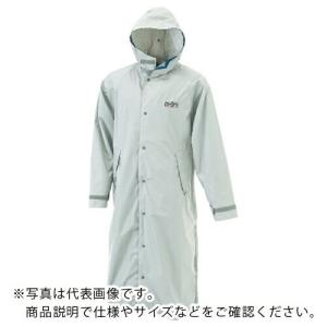 カジメイク エントラントレインコート シルバー M ( 7260-71-M ) (株)カジメイク｜orangetool