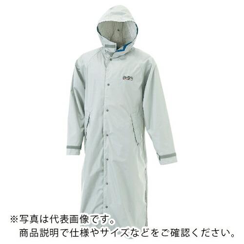 カジメイク エントラントレインコート シルバー M ( 7260-71-M ) (株)カジメイク