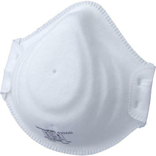 【SALE価格】YAMAMOTO 使い捨て式防じんマスク サイドバンドタイプ ( 4100-B )(...
