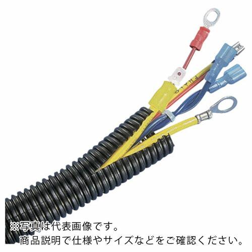 PANDUIT コルゲートチューブ ポリエチレン スリット付き 黒 内径40mm 3.04m ( C...