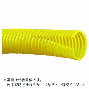 PANDUIT コルゲートチューブ ポリエチレン スリット付き 黄 内径7.2mm 30.48m ( CLT25F-C4 )｜orangetool