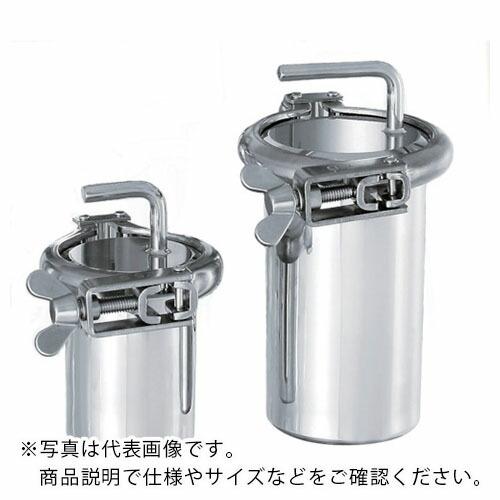 日東 ステンレスヘルール式SUS316Lボトル0.1L  ( PSO-0.1 )