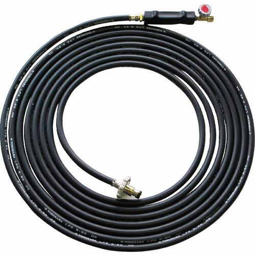 【SALE価格】サカエ富士 プロパンバーナー握り付きホース10M ( G10M )