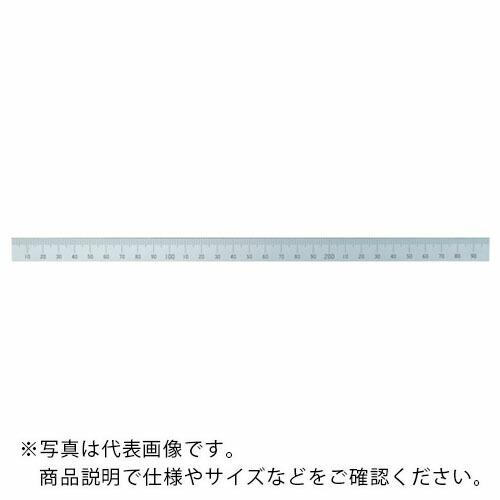 シンワ マシンスケール300mm上段左基点目盛穴無 ( 14131 )