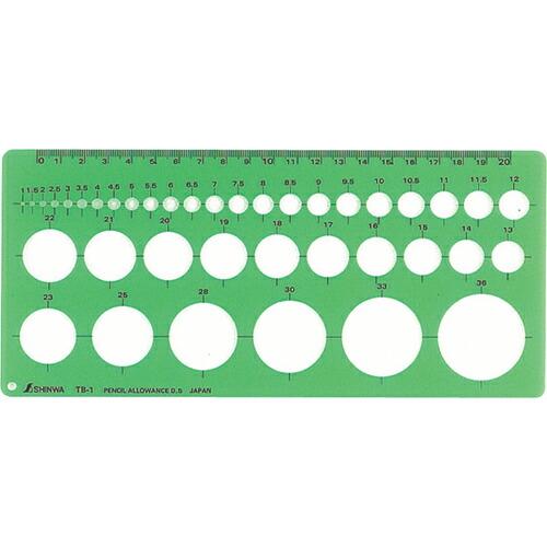 シンワ テンプレートTA-1E ( 66002 ) シンワ測定(株)