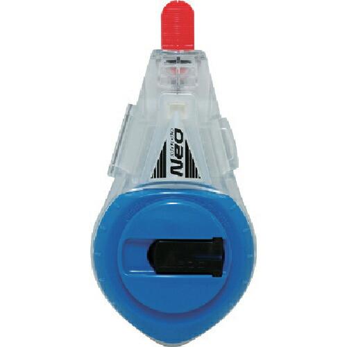 シンワ ハンディチョークラインNeo 手巻 太糸 ブルー ( 77494 ) シンワ測定(株)