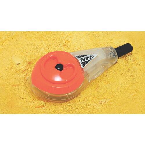 シンワ ハンディチョークラインNeo 自動巻 細糸 バレンシアオレンジ ( 77963 ) シンワ測...