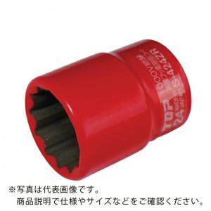 TOP 絶縁ソケット 差込角9.5mm 対辺13mm ( S-313ZR )｜orangetool