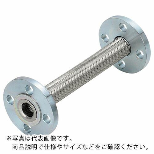 NFK フランジ式(無溶接)フレキシブルホース フランジ10K/SS400(接液部SUS304) 2...