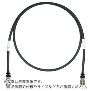 【SALE価格】PANDUIT CAT6A/CAT6 シールドパッチコード 5m 黒  ( STP6X5MBL ) パンドウイットコーポレーション｜orangetool