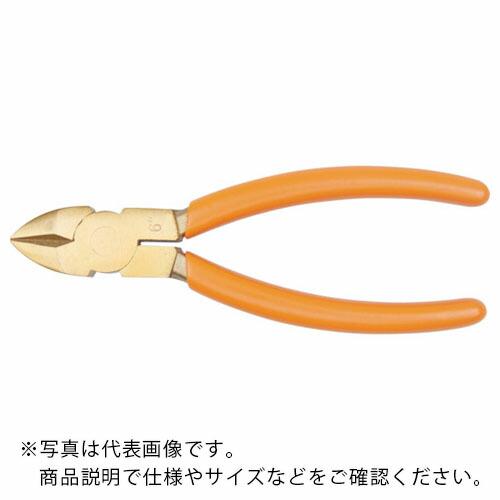 BAHCO 防爆ノンスパーキングシャーカッティングプライヤー 銅線切断0.8mm 全長160mm (...