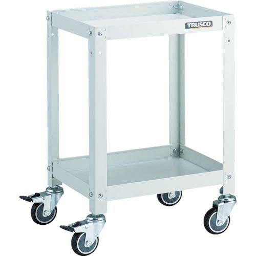 TRUSCO ツールワゴン ラビットワゴン 400X350 ウレタン車輪 ホワイト ( RBW-64...