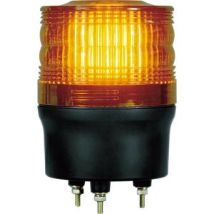 NIKKEI ニコトーチ90 VL09R型 LED回転灯 90パイ 黄 100V ( VL09R-100NY ) (株)日惠製作所｜orangetool