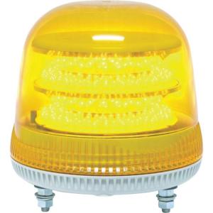 NIKKEI ニコモア VL17R型 LED回転灯 170パイ 黄 ( VL17M-024AY ) (株)日惠製作所｜orangetool