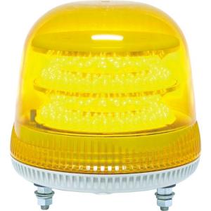 NIKKEI ニコモア VL17R型 LED回転灯 170パイ 黄 ( VL17M-100APY ) (株)日惠製作所｜orangetool