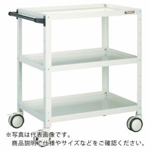 TRUSCO ツールワゴン バーディワゴン 900X600XH740 ウレタン双輪 ホワイト ( BDW-793D-W )｜orangetool