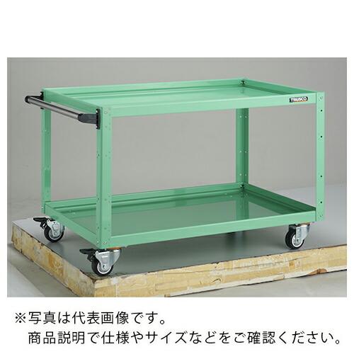 TRUSCO ツールワゴン イーグルワゴン 900X600XH600 4輪自在 ヤンググリーン ( ...