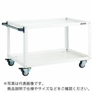 TRUSCO ツールワゴン イーグルワゴン 900×600×H600 ウレタン4輪自在 ヤンググリーン ( EGW-692UJ-YG )｜orangetool