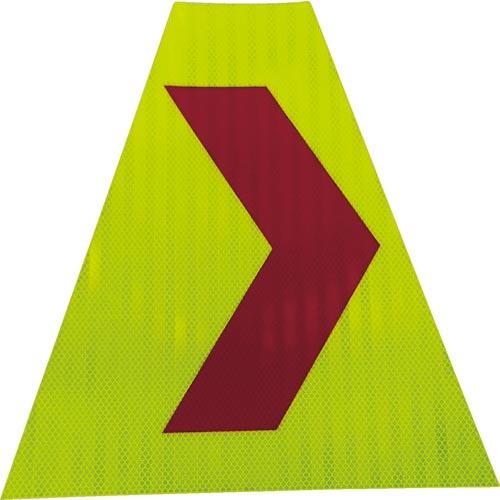 仙台銘板 プリズムコーンカバー反射両面 KKB-30R 右矢印 ( 3137110 )