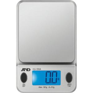 A&D デジタルはかり コンパクトスケール  最小表示0.1g ( HJ150A ) (株)エー・アンド・デイ｜orangetool