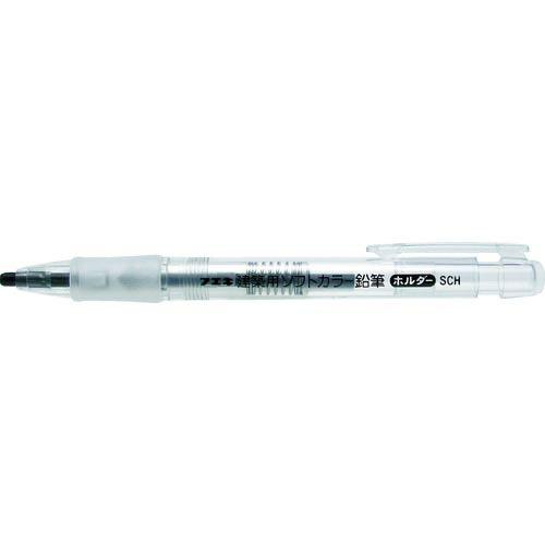 フエキ 建築用ソフトカラー鉛筆ホルダー 黒 ( SCH18-H ) 不易糊工業(株)