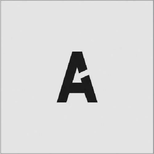 IM ステンシル A 文字サイズ50×40mm ( AST-A5040 ) (株)アイマーク