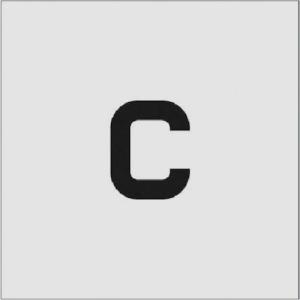 IM ステンシル C 文字サイズ50×40mm ( AST-C5040 ) (株)アイマーク｜orangetool